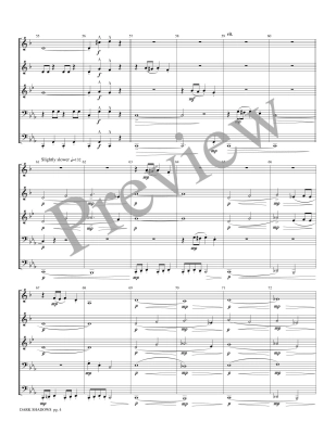 Dark Shadows - Meeboer - Brass Quintet - Score/Parts