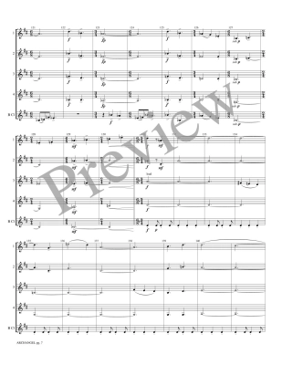 Archangel - Marlatt - 4 Clarinets/Bass Clarinet - Score Parts