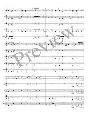 Archangel - Marlatt - 4 Clarinets/Bass Clarinet - Score Parts