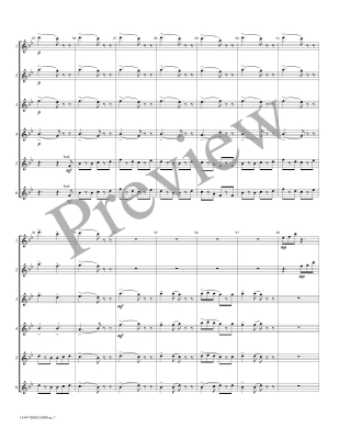 I Saw Three Ships - Traditional Carol/Marlatt - 6 Flutes - Score/Parts