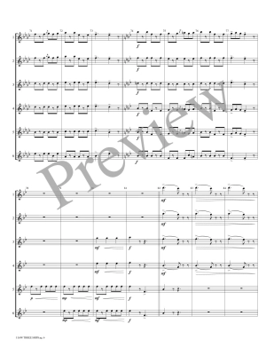 I Saw Three Ships - Traditional Carol/Marlatt - 6 Flutes - Score/Parts