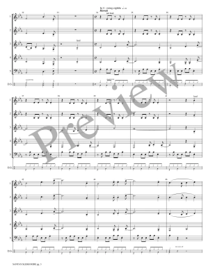 Santa\'s Sleigh Ride - Meeboer - Interchangeable Woodwind Ensemble - Score/Parts