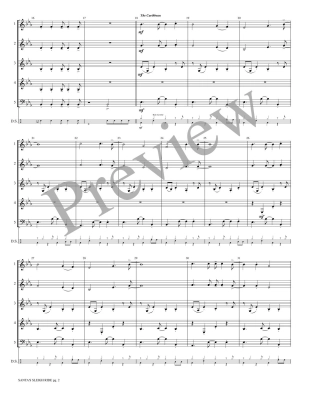 Santa\'s Sleigh Ride - Meeboer - Interchangeable Woodwind Ensemble - Score/Parts