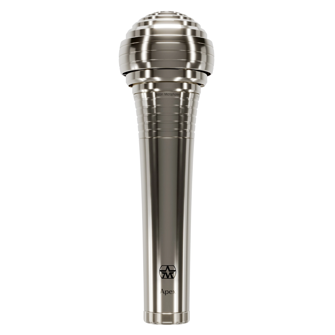 Apex Dual-voice, Active/Passive Live Performance Microphone - Glass Nickel