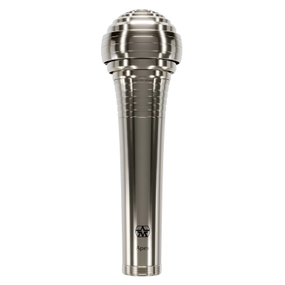 Aston - Apex Dual-voice, Active/Passive Live Performance Microphone - Glass Nickel