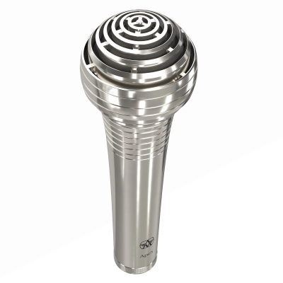 Apex Dual-voice, Active/Passive Live Performance Microphone - Glass Nickel