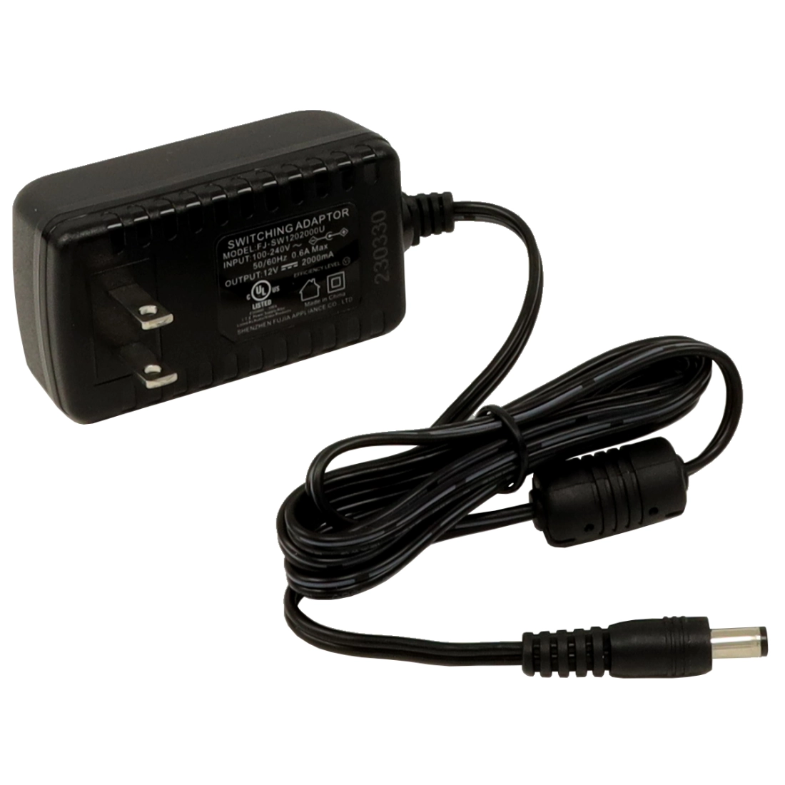 12VDC Power Adapter for Strike Series Drums and Recital Pro