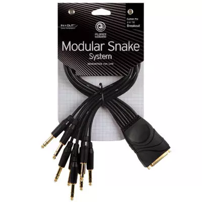 DAddario - Modular Snake System Breakout Cables - 8 1/4 Inch TRS