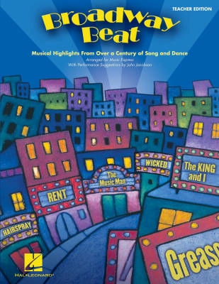 Hal Leonard - Broadway Beat (Collection) - Jacobson - Teacher Edition - Book