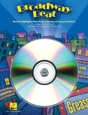Hal Leonard - Broadway Beat (Collection) - Jacobson - CD de performance/accompagnement