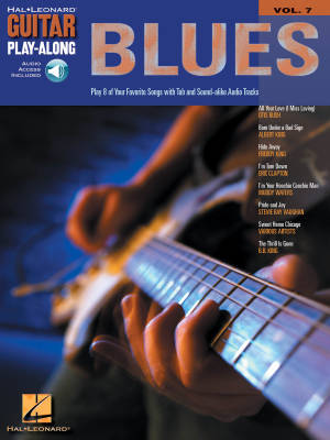 Hal Leonard - Blues: Guitar Play-Along Volume 7 - Livre/Audio en ligne