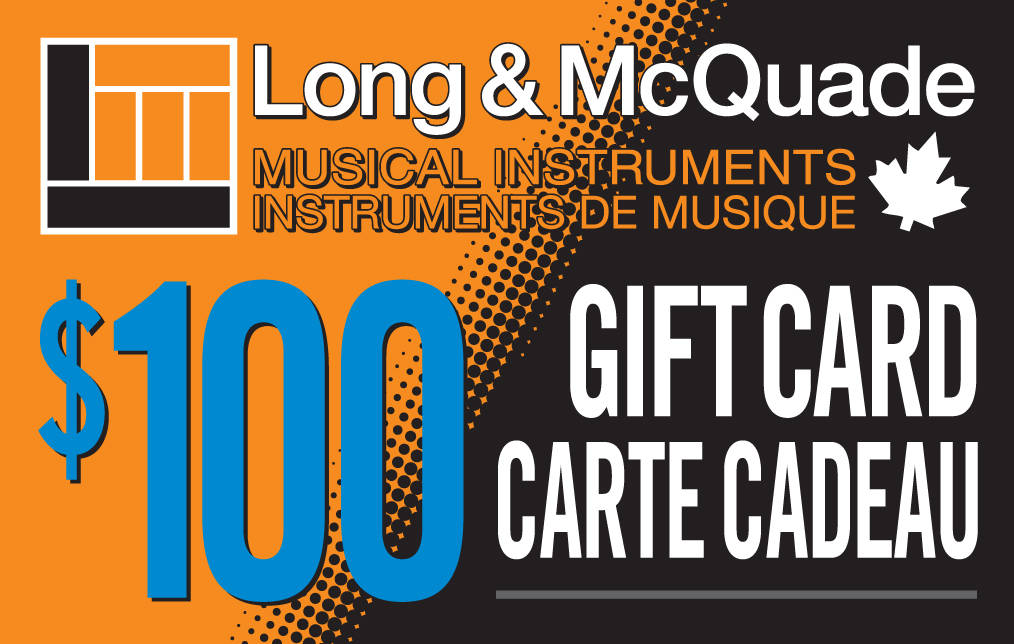 Long & McQuade $100 Gift Card