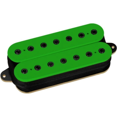 DiMarzio - D Activator 7-String Neck Pickup - Green with Black Poles