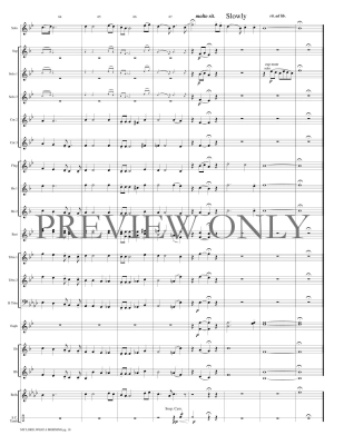 My Lord, What a Morning - Traditional/Marlatt - Brass Band - Score/Parts