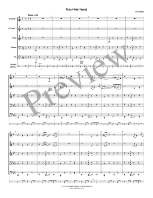 Friday Night Swing - Meeboer - Brass Quintet - Score/Parts