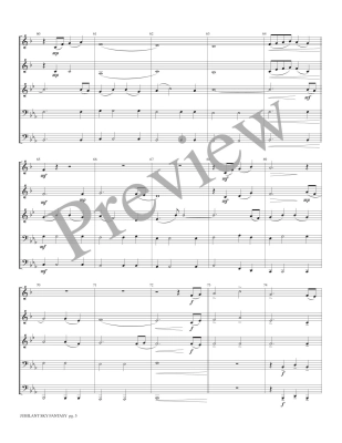 Jubilant Sky Fantasy - Meeboer - Brass Quintet - Score/Parts