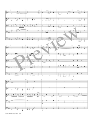 Jubilant Sky Fantasy - Meeboer - Brass Quintet - Score/Parts