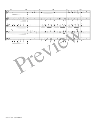 Jubilant Sky Fantasy - Meeboer - Brass Quintet - Score/Parts