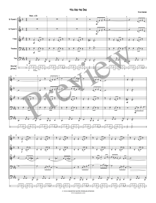 You are the One - Meeboer - Brass Quintet - Score/Parts