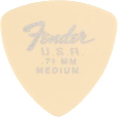 Fender - Dura-Tone 346 Shape, .71 - Olympic White (12-Pack)