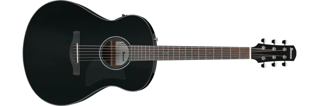 AAM100E Advanced Auditorium Acoustic/Electric Guitar - Black High Gloss