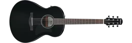 Ibanez - AAM100E Advanced Auditorium Acoustic/Electric Guitar - Black High Gloss