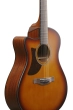 AAM50LCE Advanced Auditorium with Cutaway Acoustic/Electric Guitar - Light Brown Sunburst (Left Handed)