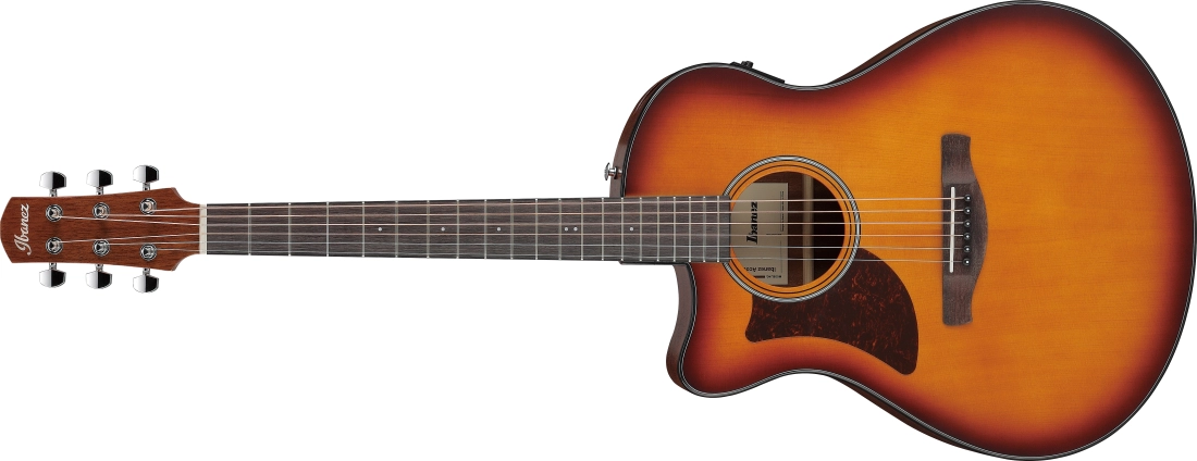 AAM50LCE Advanced Auditorium with Cutaway Acoustic/Electric Guitar - Light Brown Sunburst (Left Handed)