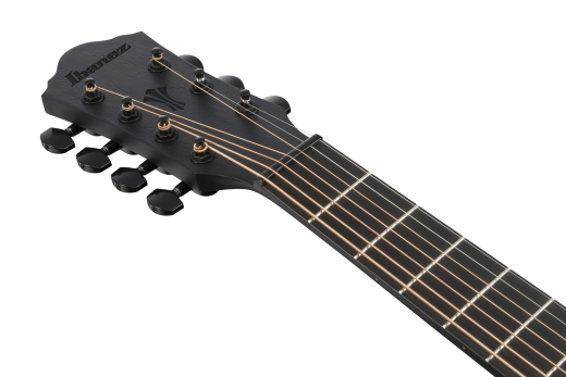 AEG721 AEG 7-String Acoustic/Electric Guitar - Black Out
