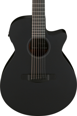 AEG721 AEG 7-String Acoustic/Electric Guitar - Black Out
