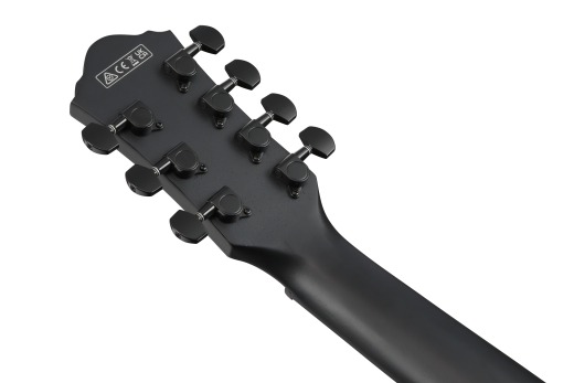 AEG721 AEG 7-String Acoustic/Electric Guitar - Black Out
