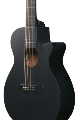 AEG721 AEG 7-String Acoustic/Electric Guitar - Black Out