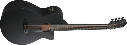 AEG721 AEG 7-String Acoustic/Electric Guitar - Black Out