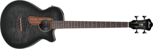 Ibanez - AEGB25E AEG 4 String Acoustic/Electric Bass - Transparent Black Sunburst