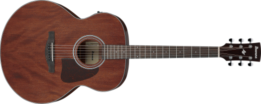 Ibanez - AJ54E Solid Okoume Jumbo Acoustic/Electric Guitar - Black Out