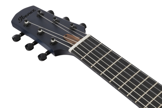 AUP10FMNE AU Tenor Chambered Acoustic/Electric Guitar with Gigbag - Transparent Blue Sunburst