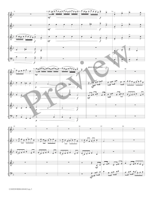 Canzon Bergamasca - Scheidt/Marlatt - Interchangeable Woodwind Ensemble - Score/Parts