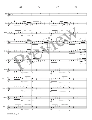 Sonata No. 50, Allegro con Brio - Haydn/Petersen - Woodwind Ensemble - Score/Parts