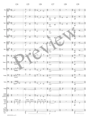 Archangel - Marlatt - Brass Choir - Score/Parts