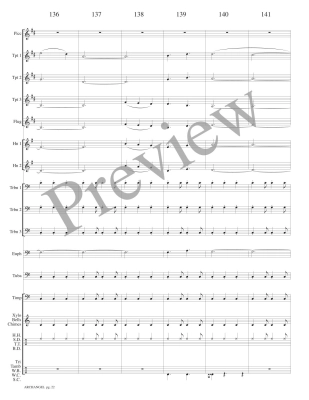 Archangel - Marlatt - Brass Choir - Score/Parts