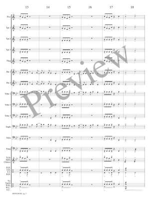 Archangel - Marlatt - Brass Choir - Score/Parts