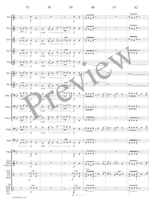 Archangel - Marlatt - Brass Choir - Score/Parts