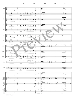 Archangel - Marlatt - Brass Choir - Score/Parts