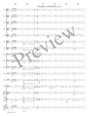 Archangel - Marlatt - Brass Choir - Score/Parts