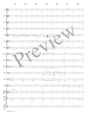 Archangel - Marlatt - Brass Choir - Score/Parts