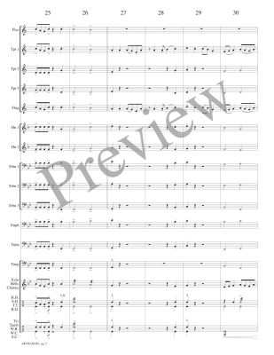 Archangel - Marlatt - Brass Choir - Score/Parts