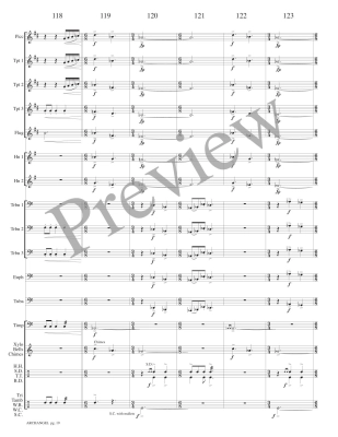 Archangel - Marlatt - Brass Choir - Score/Parts