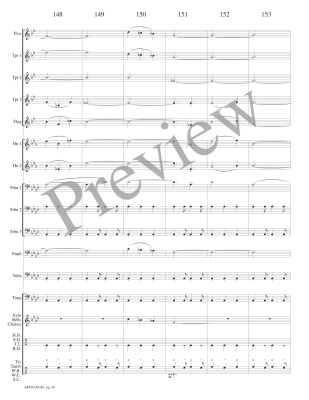 Archangel - Marlatt - Brass Choir - Score/Parts