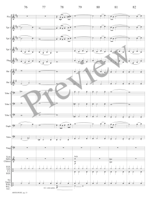 Archangel - Marlatt - Brass Choir - Score/Parts