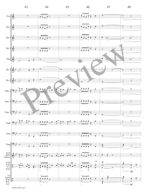 Archangel - Marlatt - Brass Choir - Score/Parts